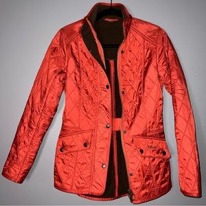 Women’s Crimson Calvary Polar-quilt4 Barbour Coat - SIZE 2 - NEW W/OUT TAGS.